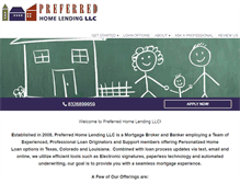 Tablet Screenshot of preferredtx.com